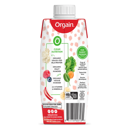 Kids Protein Organic Nutrition Shake - Strawberry