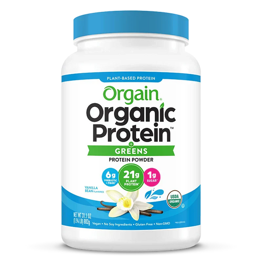 Organic Protein? & Greens Plant Based Protein Powder - Vanilla Bean