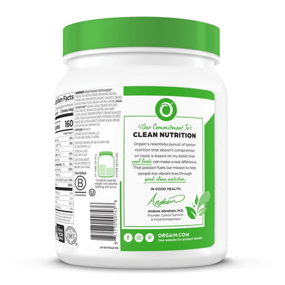 Organic Protein? Plant Based Protein Powder - Chocolate Peanut Butter