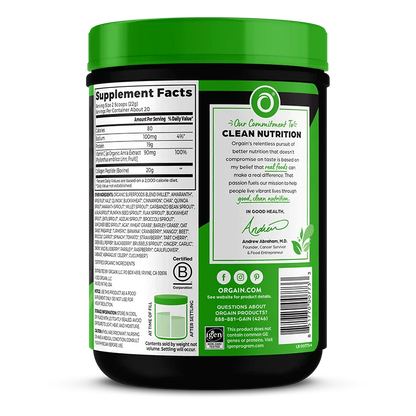 Grass-Fed Pasture Raised Collagen Peptides + Superfoods Powder