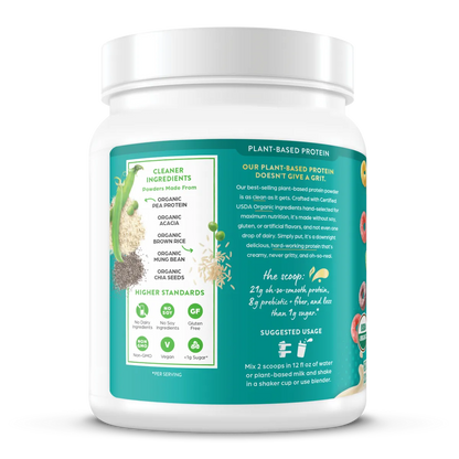 Organic Protein? Plant Based Protein Powder - Fruity Cereal