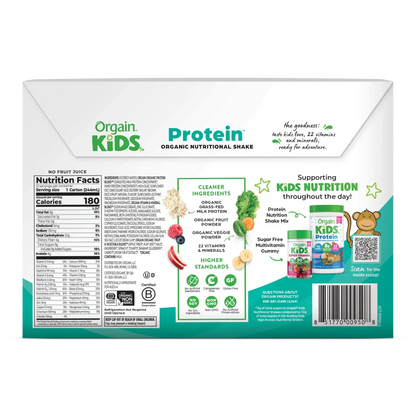 Kids Protein Organic Nutrition Shake - Fruity Cereal