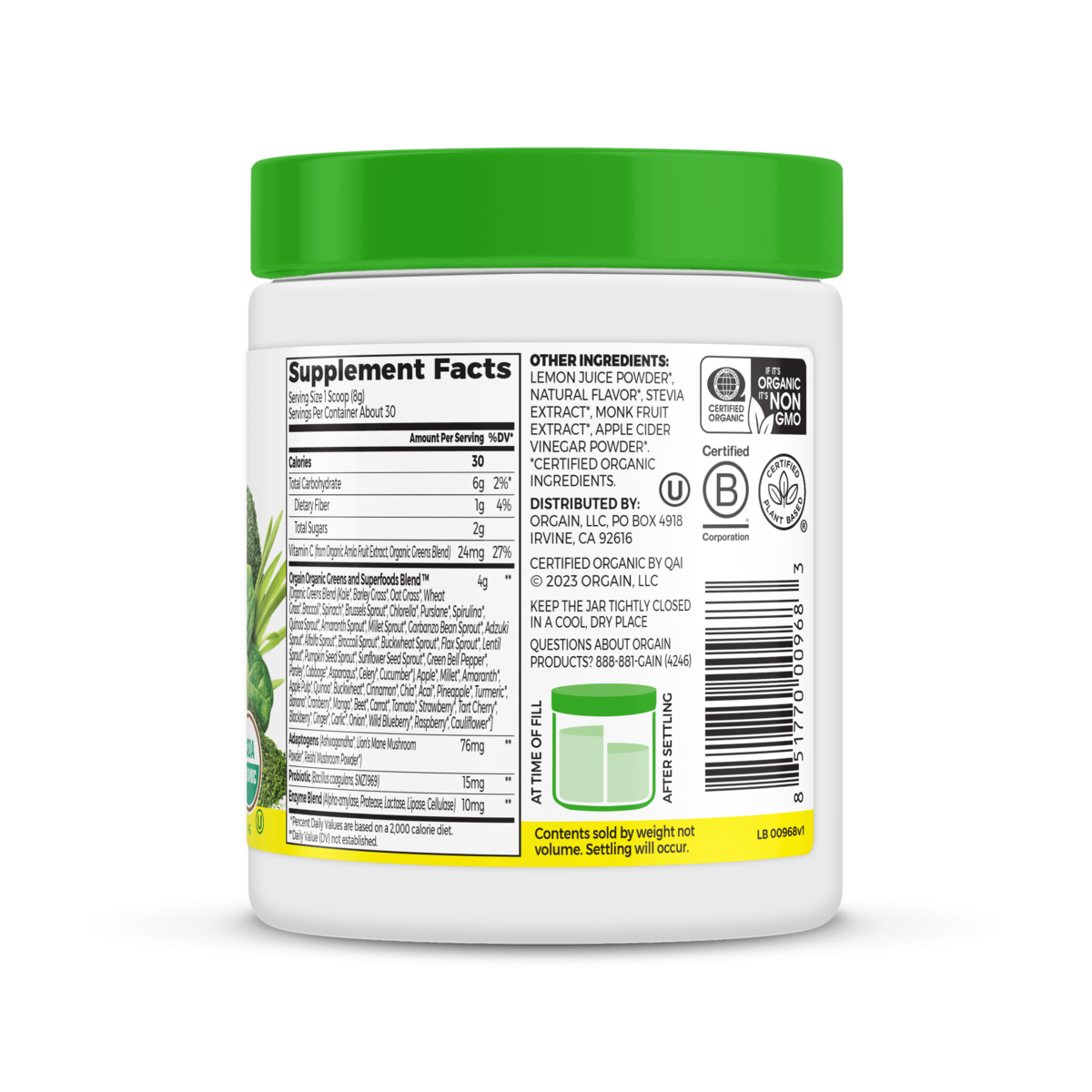 Supreme Greens - Lemon Twist