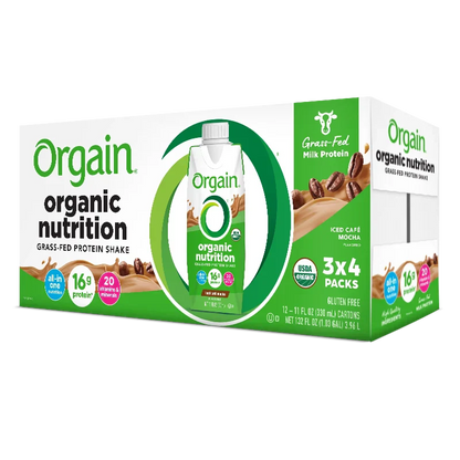 Organic Nutrition Shake - Iced Cafe Mocha